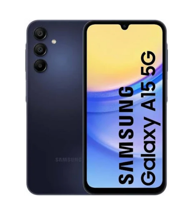 Samsung Galaxy A15 5G Blauw Zwart