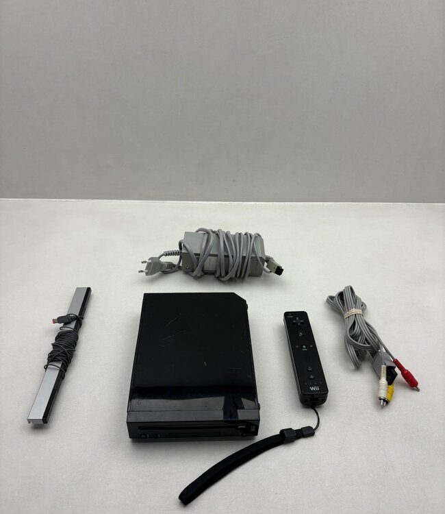 Nintendo Wii Consoleset Zwart