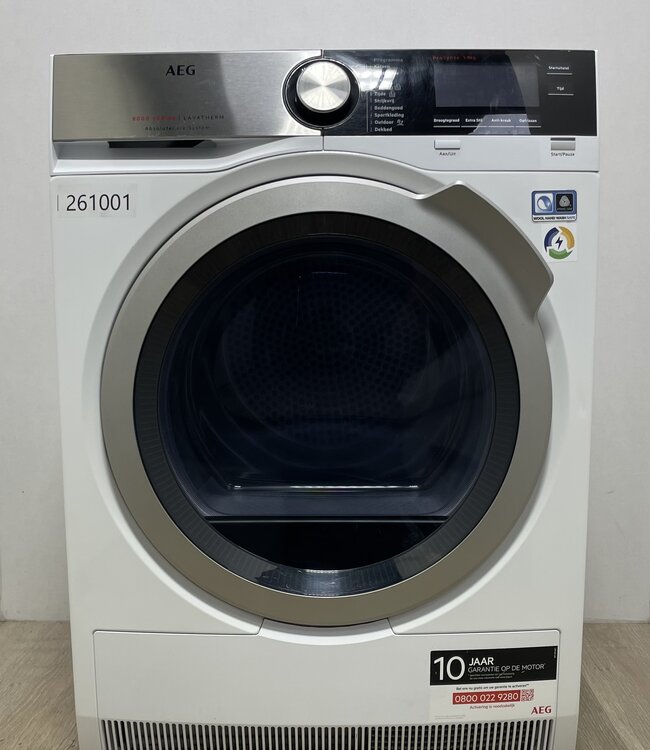 AEG Warmtepompdroger 8000 Series (T8DE84CS) 8 kg