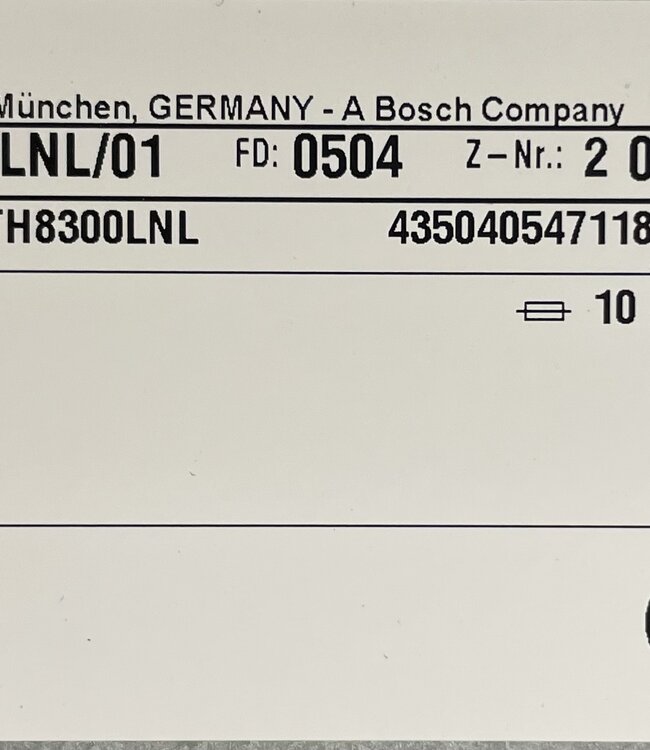 Bosch Warmtepompdroger Serie 4 (WTH8300LNL) 8 kg