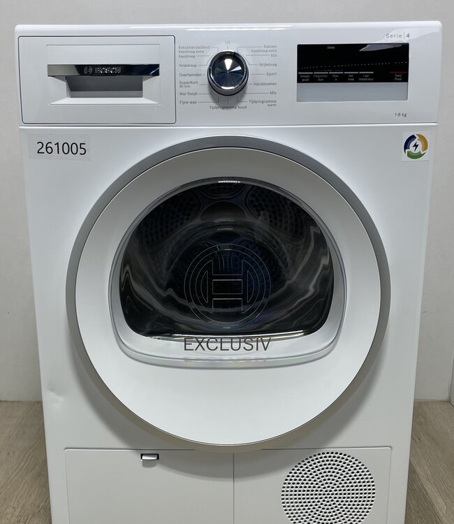 Bosch Warmtepompdroger Serie 4 (WTH8300LNL) 8 kg