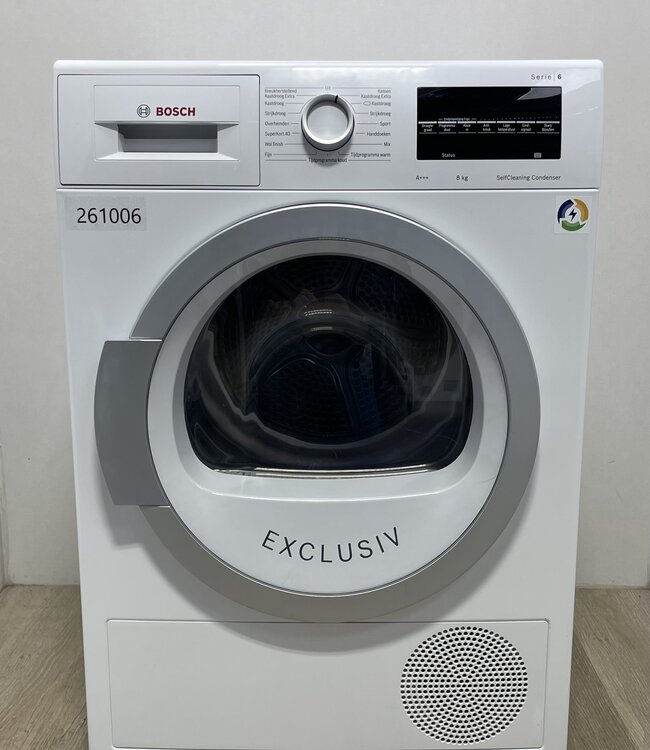 Bosch Warmtepompdroger Serie 6 (WTW8446ENL) 8 kg