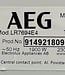 AEG 7000 Series Wasmachine ProSteam (LR7694E4) 9 kg