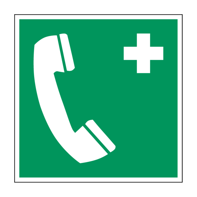 Huismerk Telefoon voor noodgevallen pictogram
