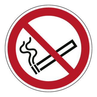 Huismerk Roken verboden pictogram