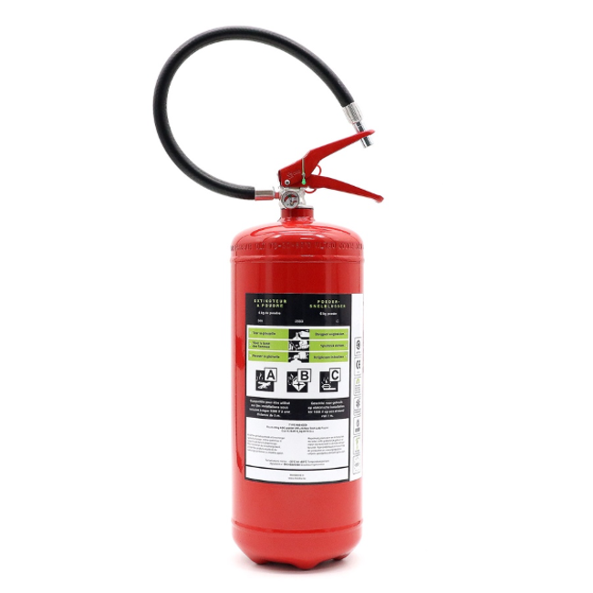 MAISKA P6-E ECO 6 KG Pulverfeuerlöscher 34A 233B -C -30ºC