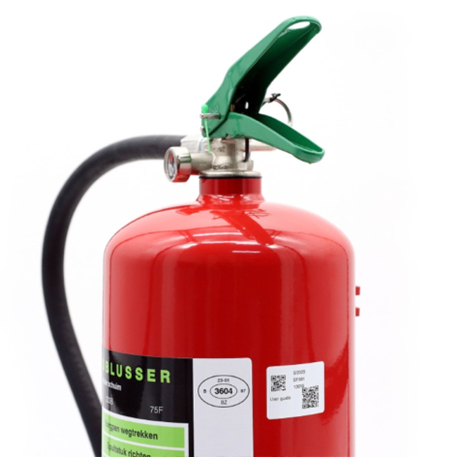 MAISKA VV6-E 6 LTR Extincteur à mousse 34A 233B 75F Hors gel -30ºC