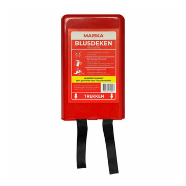 Feuerlöschdecke 1,00 x 1,00 Meter Hartschale