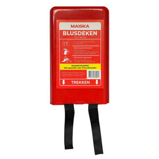 Feuerlöschdecke 1,20 x 1,80 Meter Hartschale