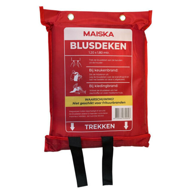 Feuerlöschdecke 1,20 x 1,80 Meter Softbag
