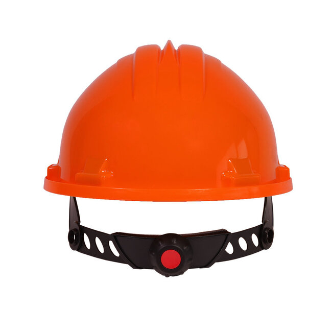 MAISKA Casco de seguridad pomo giratorio naranja