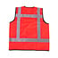 Safenorm RWS veiligheidsvest rood