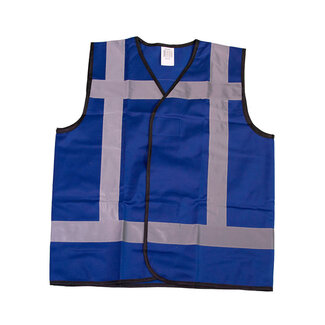 MAISKA Gilet de sécurité RWS bleu