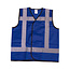 MAISKA Gilet de sécurité RWS bleu