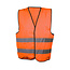 Safenorm Gilet de sécurité BHV orange taille XL dos