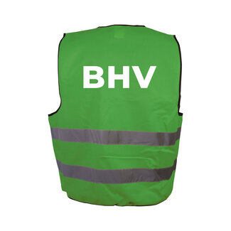 Safenorm BHV Safety vest green backside