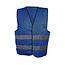 Safenorm Chaleco de seguridad BHV azul talla XL parte trasera