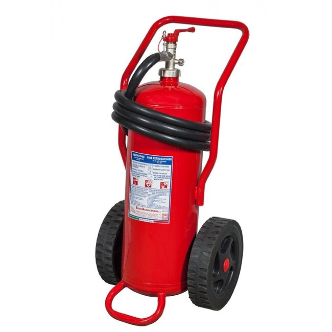 MAISKA Brandwagen 25 KG ABC-Pulver -30ºC