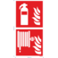 Normsigns Pictogram blusser/haspel panorama PVC 400 x 400 mm