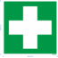 Normsigns First aid pictogram Material: Photoluminescent, Dimensions: 200 x 200 mm