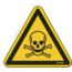 Normsigns Pictogram for toxic substances Material: PVC, Dimensions: 100 mm