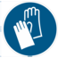 Normsigns Safety gloves required pictogram Material: Sticker, Dimensions: 200 mm