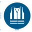 Normsigns Pictogramme gilet de sécurité obligatoire Matériau : PVC, Dimensions : 100 mm
