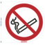 Normsigns Pictogram verboden te roken  Materiaal: PVC, Afmeting: 200 mm