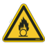 Normsigns Pictogram for oxidizing substances