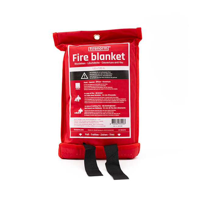 Blusdeken 1.20 x 1.20 meter softbag