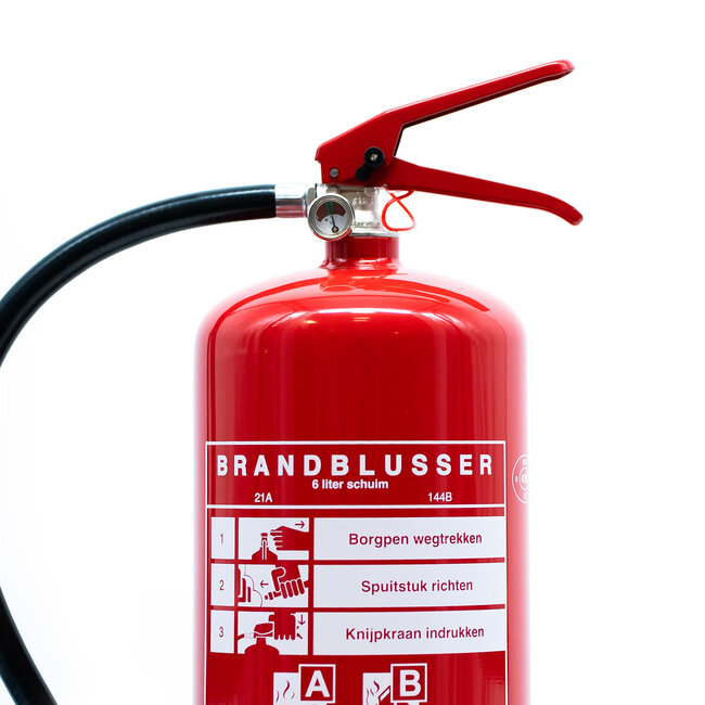 Senska F6G 6 LTR Schuimblusser 21A 144B Fluorvrij
