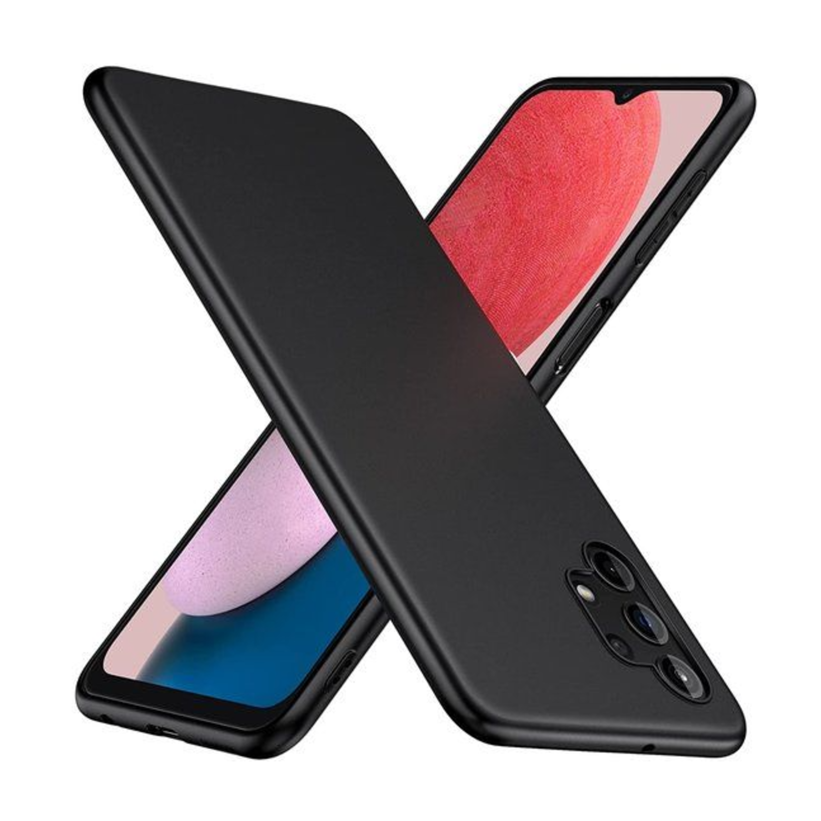 Silicone Case Zwart - Samsung A34