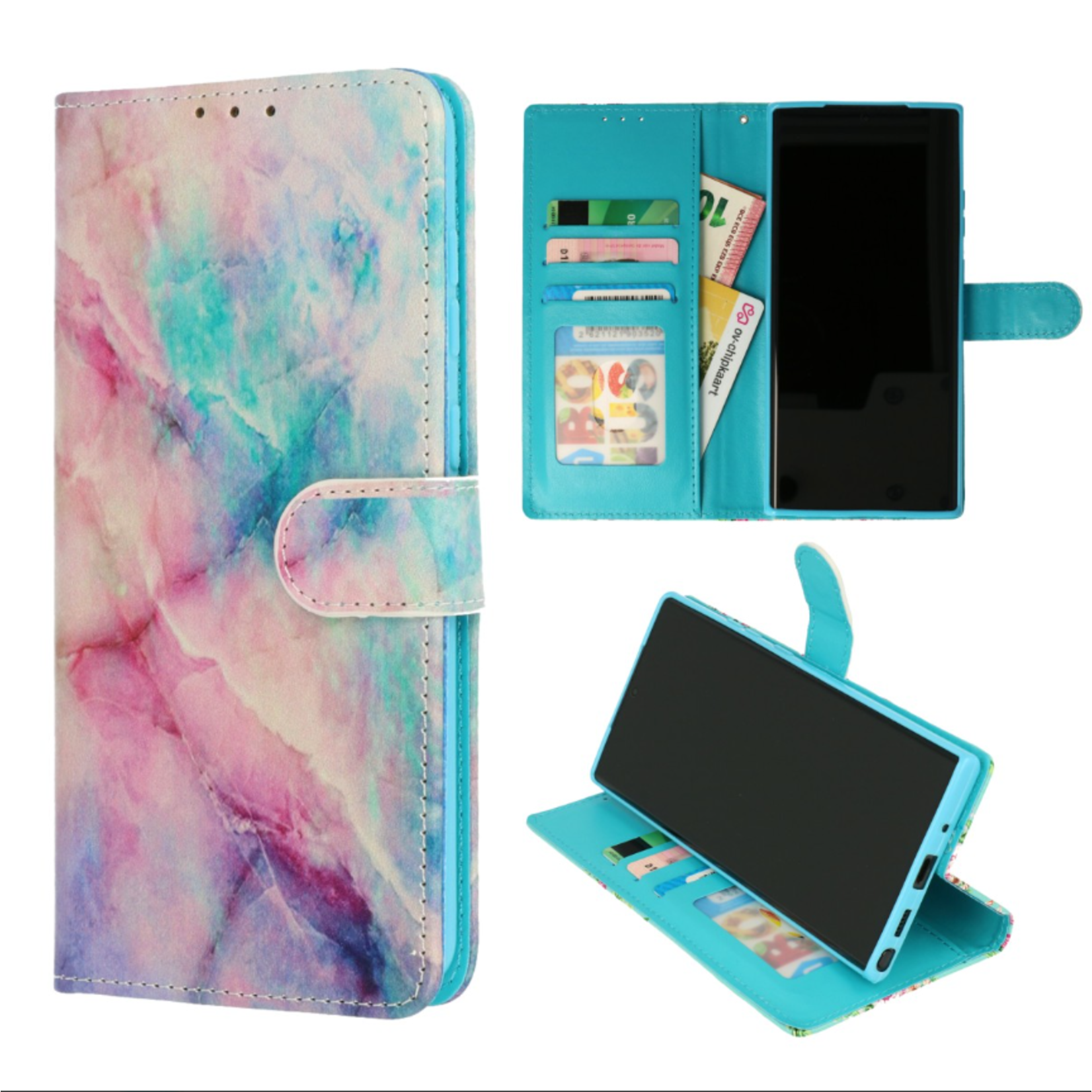 Samsung A54 - Bookcase Print - Marmer Universum