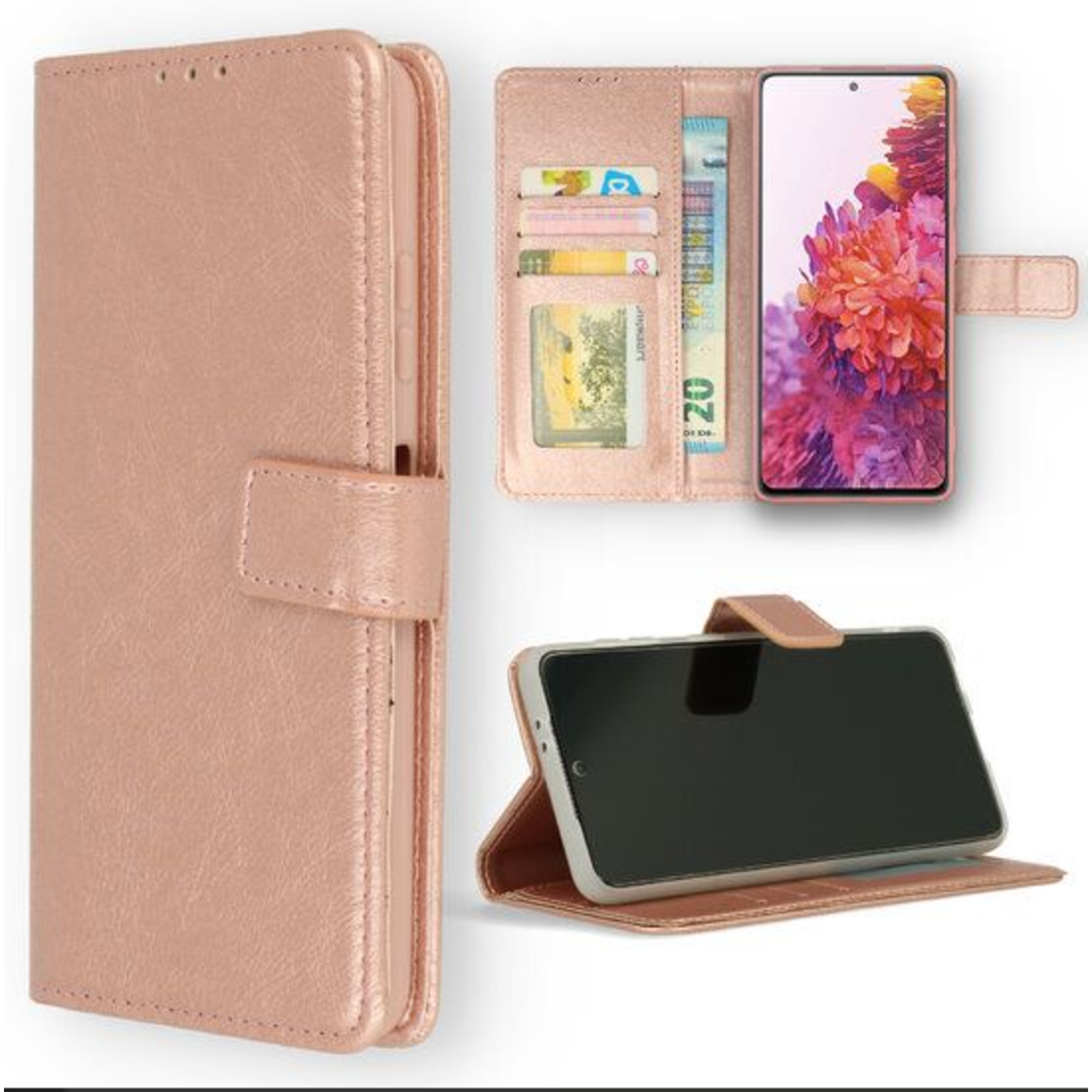 Redmi Redmi 10 (2022) - A-Quality Bookcase Rosegoud