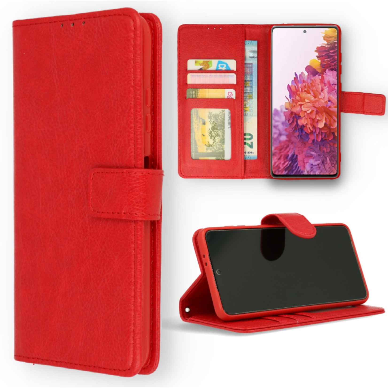 Samsung Samsung S23 Ultra - A-Quality Bookcase - Rood