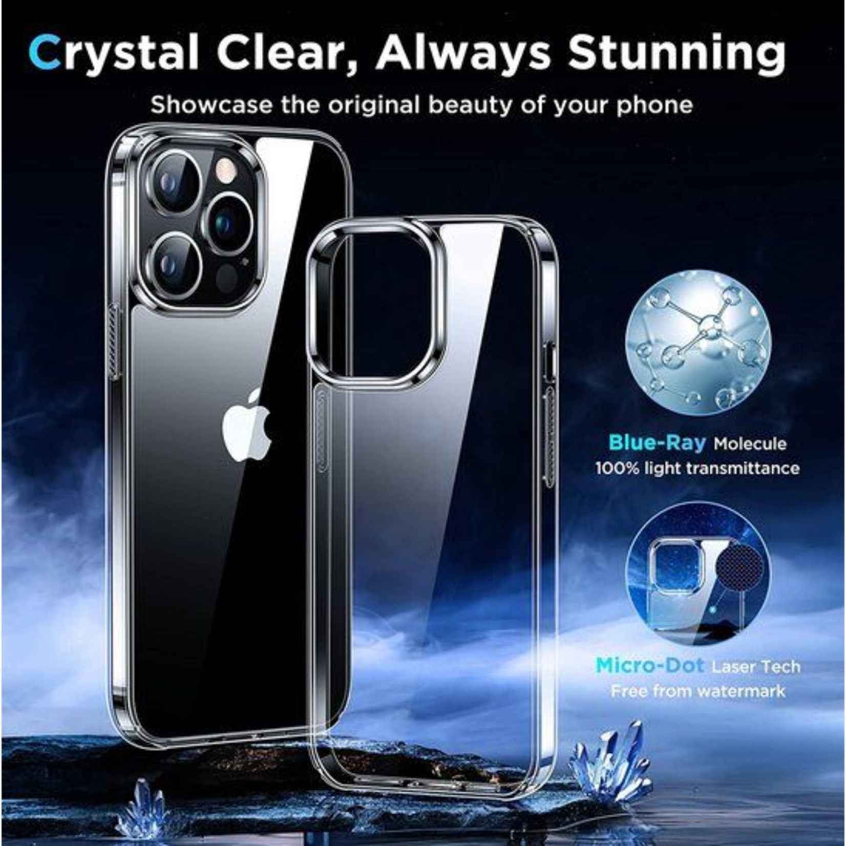 Samsung Crystal Clear Hybride Armor Case - Samsung S23 Plus