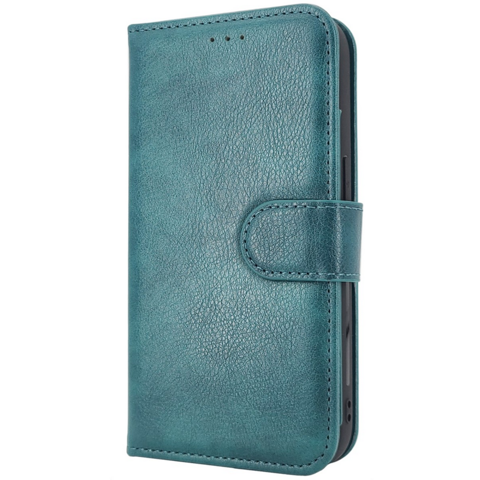 Multiple Pockets Magnetic 2-in-1 Wallet - iPhone 15 Pro Max - Groen