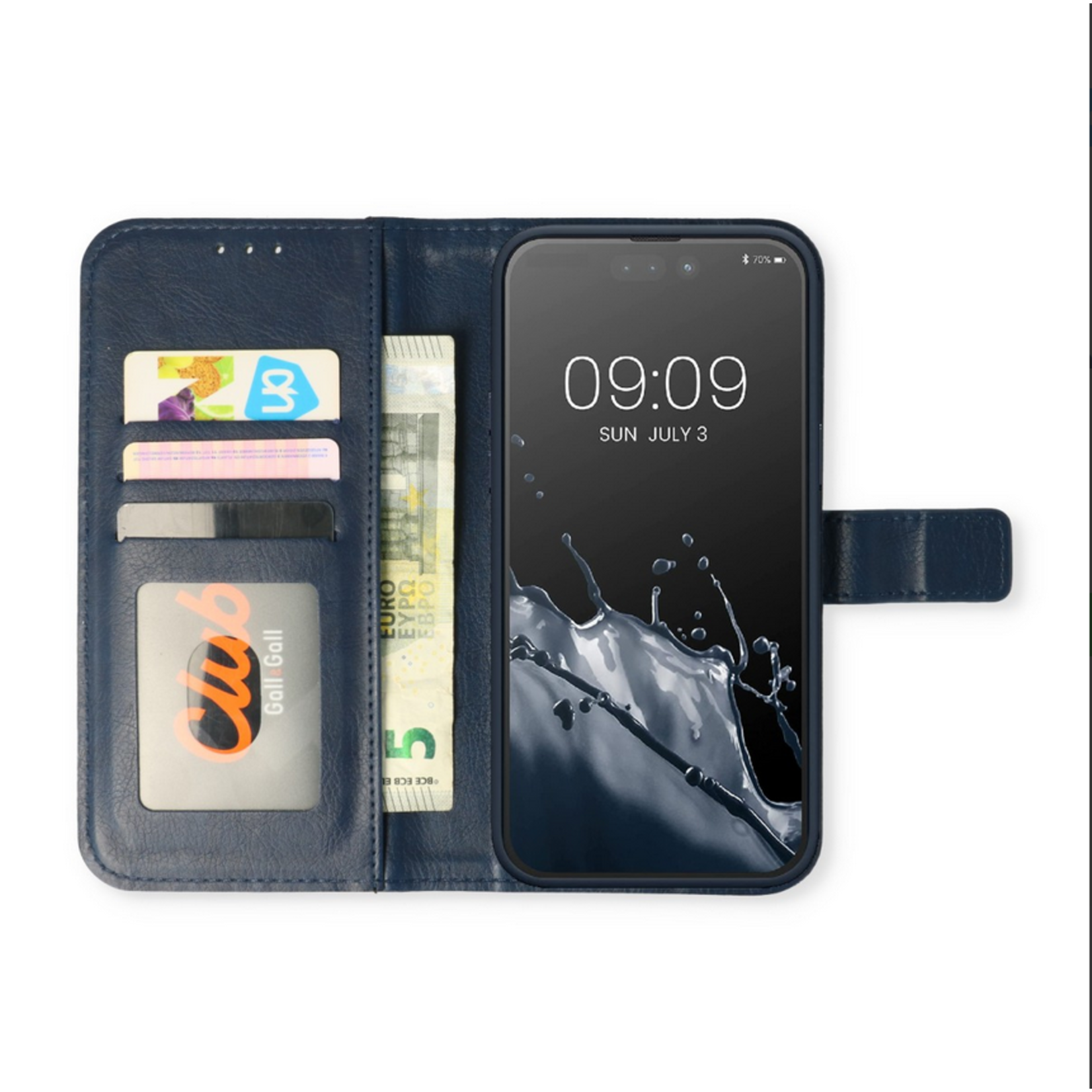 Samsung A34 - A-Quality Bookcase - Donker Blauw