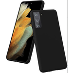 Samsung High Quality Silicone Case - Samsung S22 Plus - Zwart