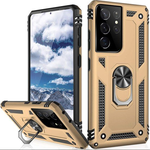 Kickstand Ring Armor - Samsung S22 - Goud