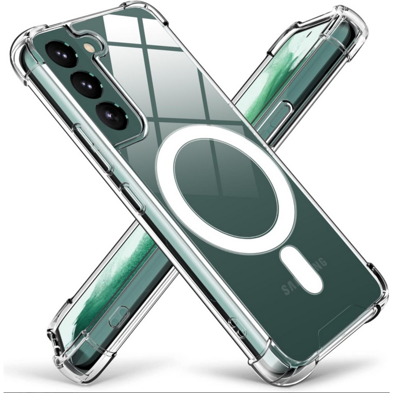 Magnetic MagSafe Case - Samsung S23 - Transparant