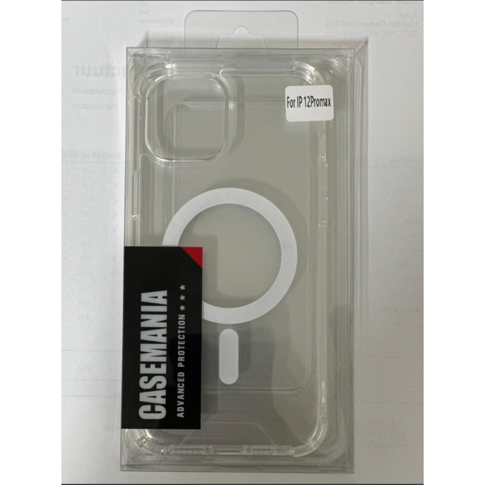 Casemania Shockproof Transparant Magsafe Case - iPhone 15 Pro