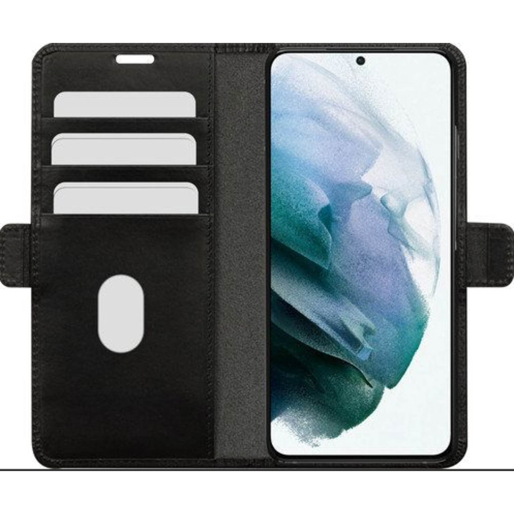 DBramante1928 Lynge Galaxy S8 2-in-1 Cover Echt Leder Zwart