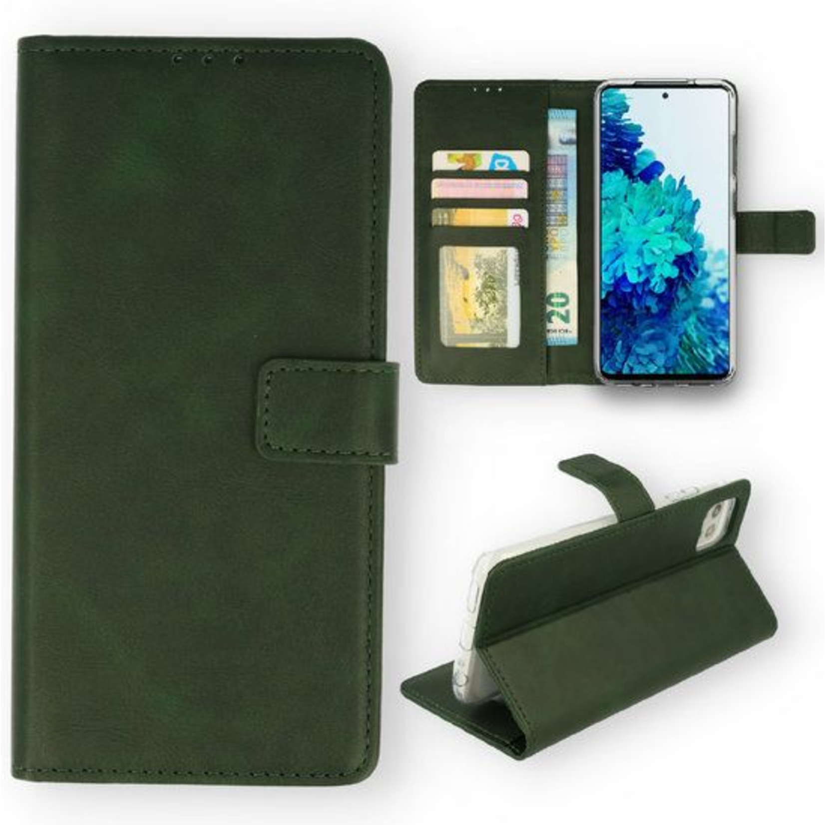 Samsung S22 - A - Quality Bookcase Groen