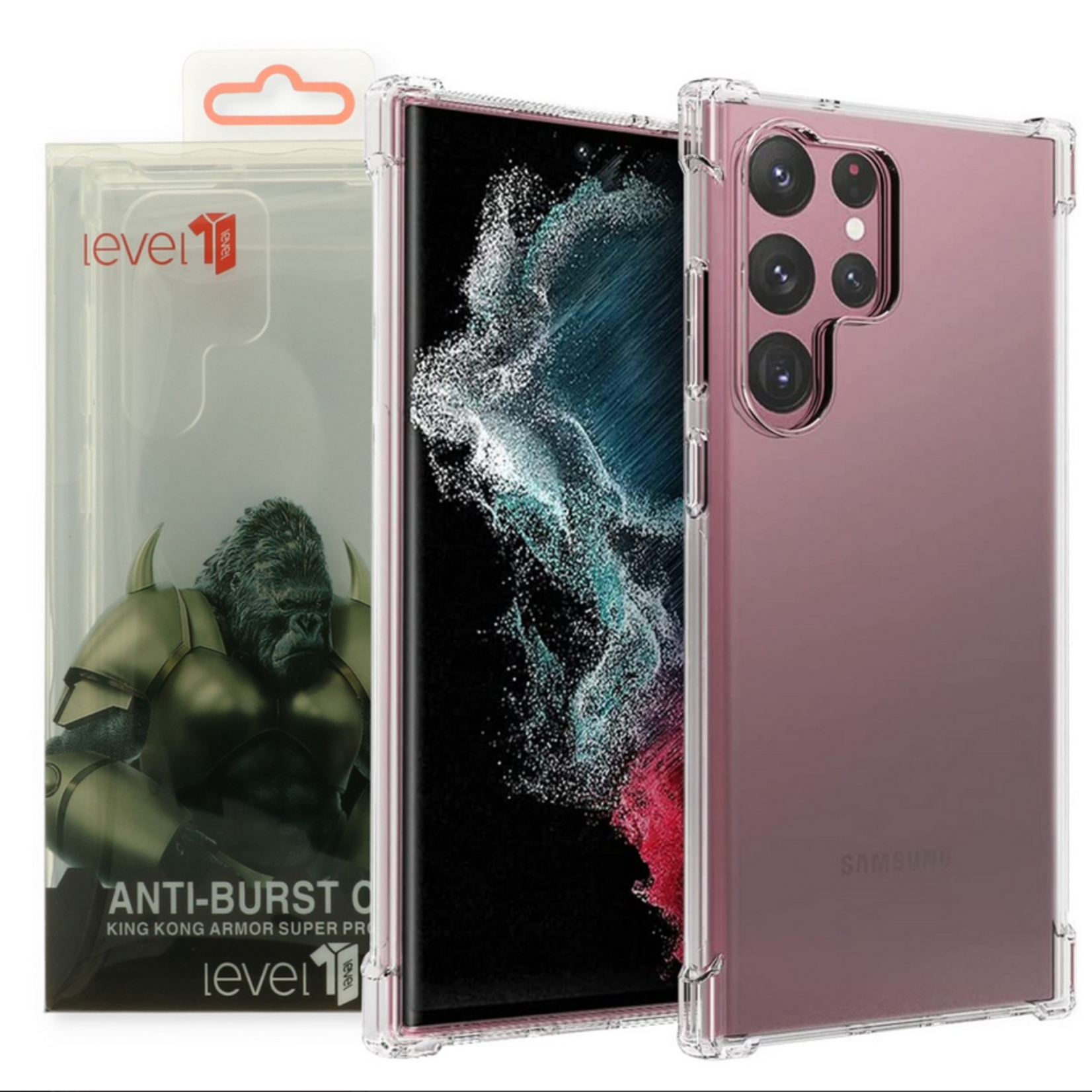 Anti Burst Case Transparant - Samsung A54
