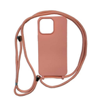 Silicone Met Koord For iPhone 11 - Pink