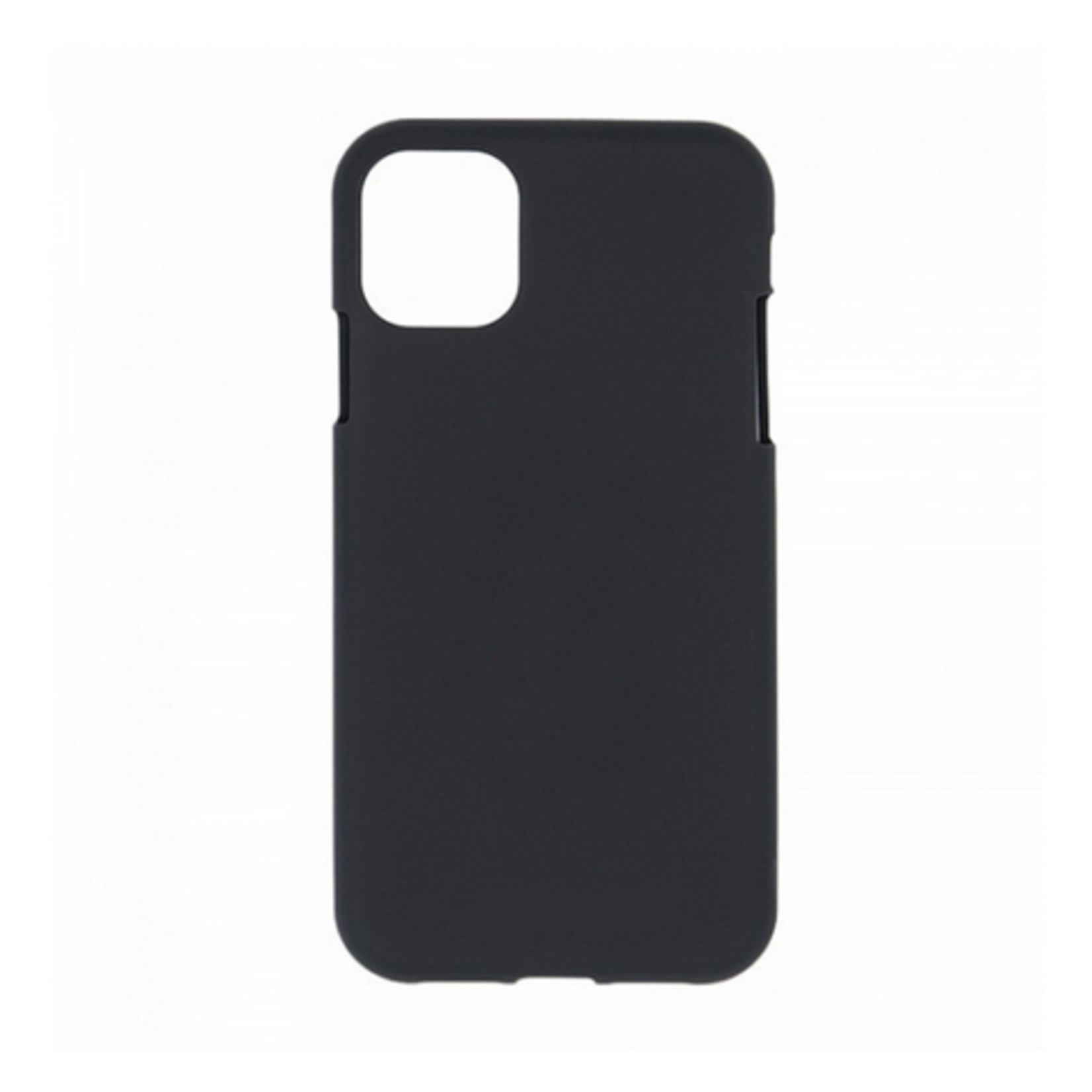 Apple HQ Silicone Case Black For iPhone 15
