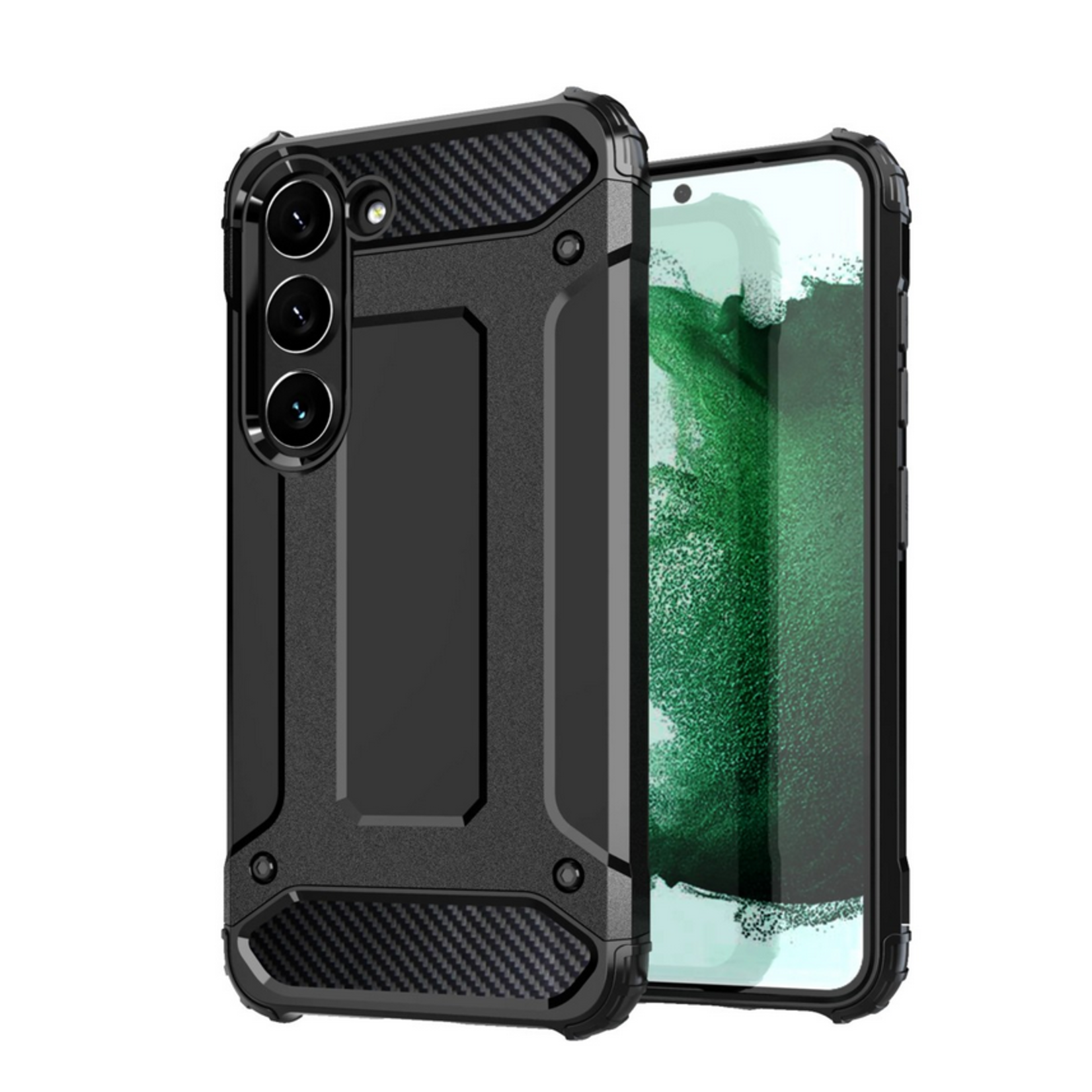 Samsung Samsung S23 - Armor Case Zwart