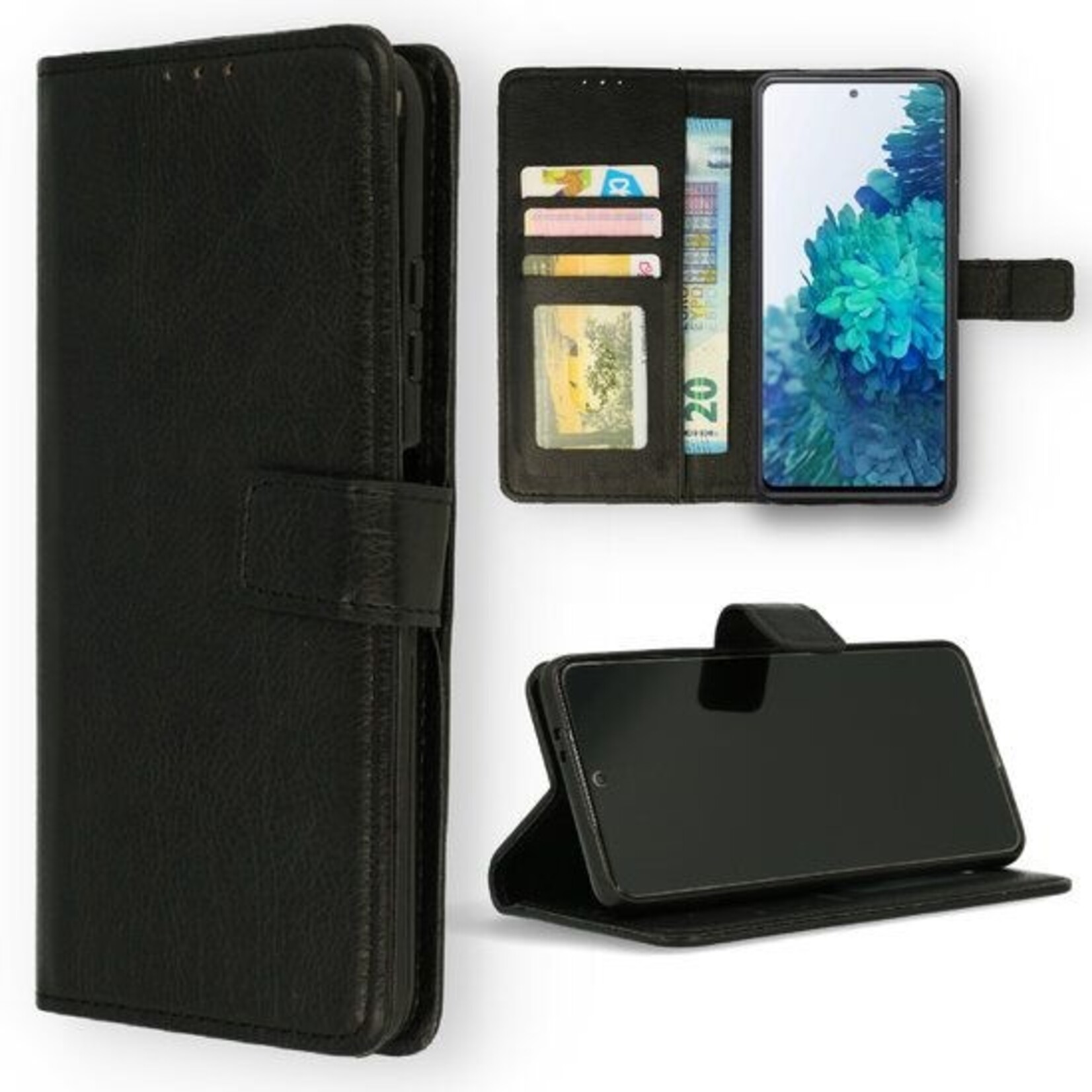 Samsung S21 - A-Quality Bookcase Zwart