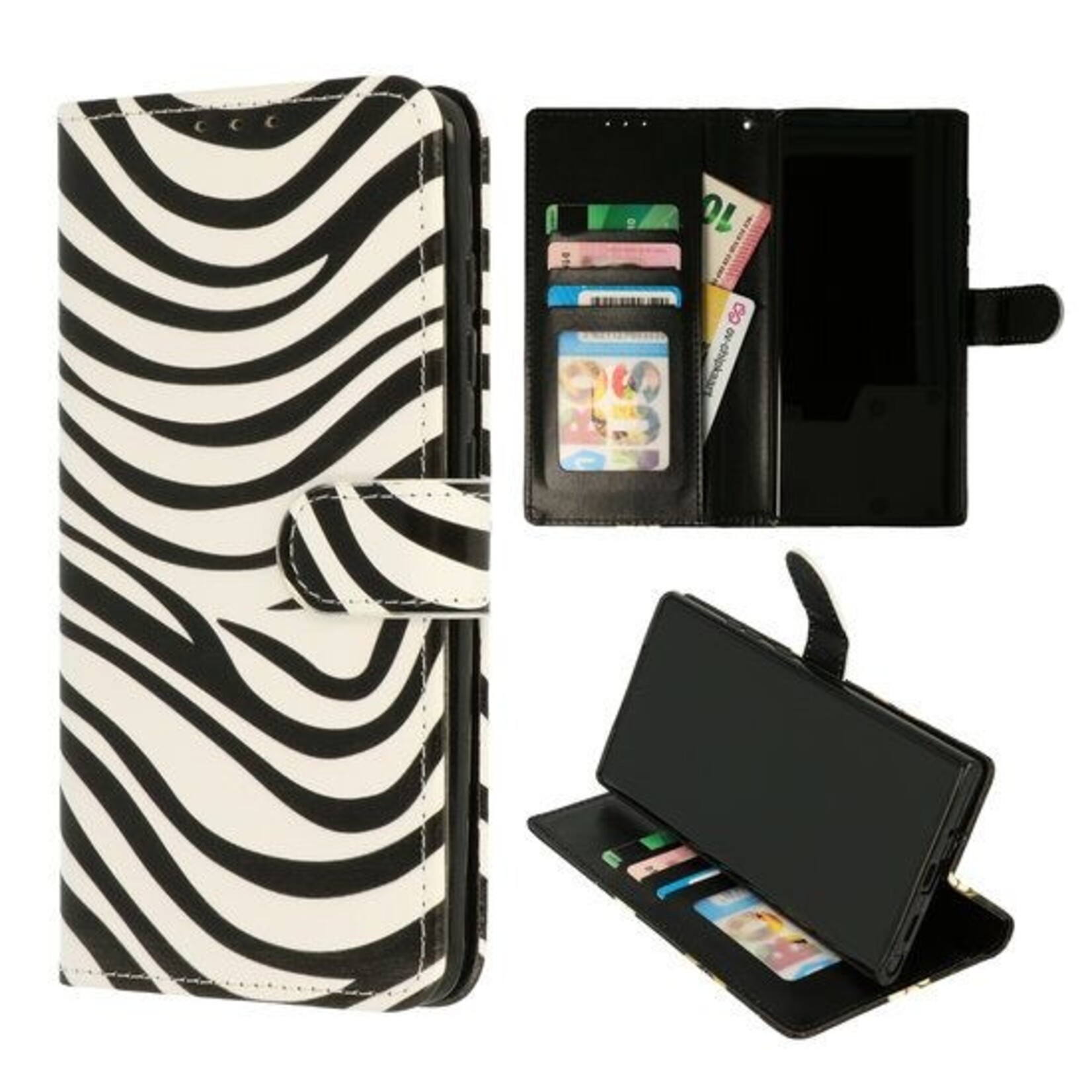 Samsung S21 Ultra - Bookcase Print - Zebra
